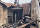 Shop owners whose businesses were destroyed in a fire outbreak